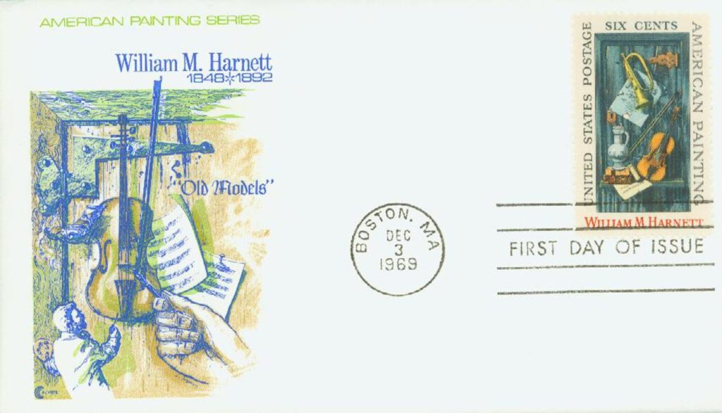 #1386 - 1969 6c William M. Harnett Classic First Day Cover