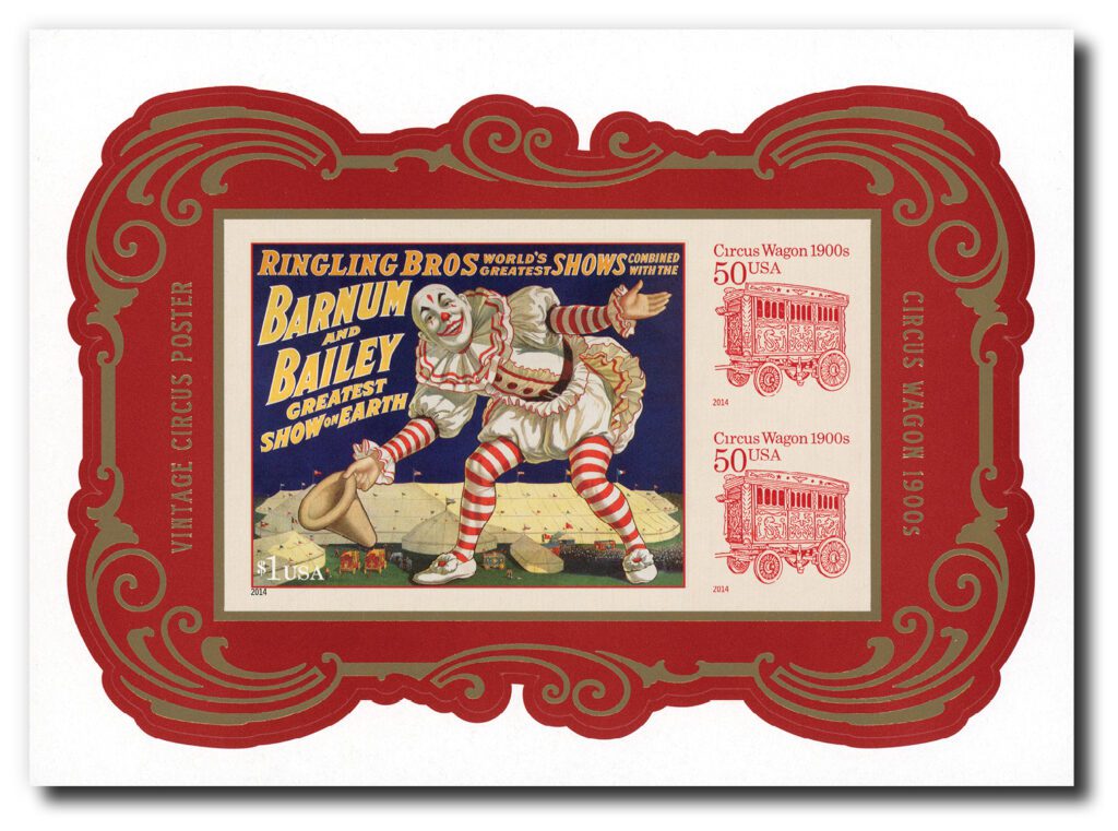 2014 Circus Souvenir Sheet