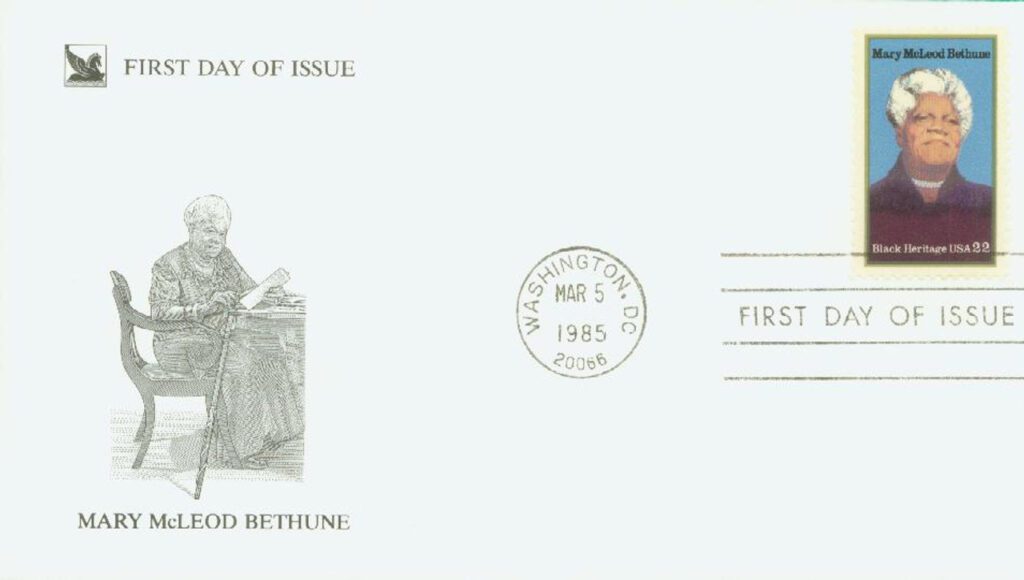 #2137 - 1985 22c Black Heritage: Mary McLeod Bethune Classic First Day Cover