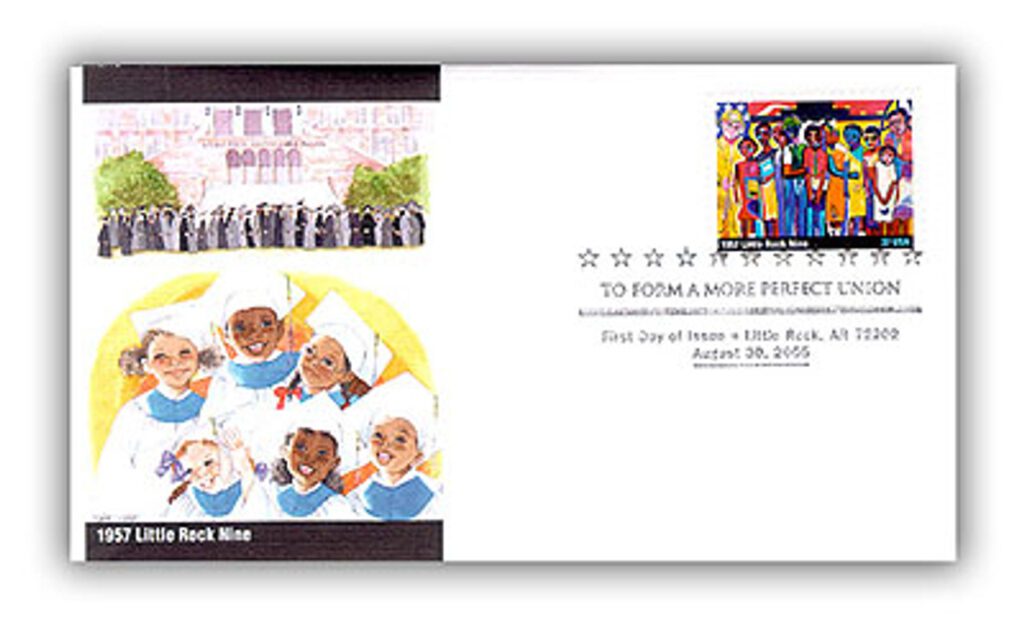 2005 37c To Form a More Perfect Union: Little Rock Nine Fleetwood First Day Cover