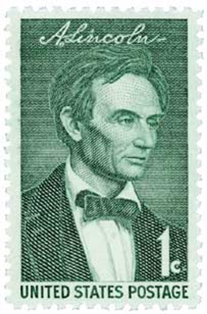 #1113 - 1959 1c Abraham Lincoln