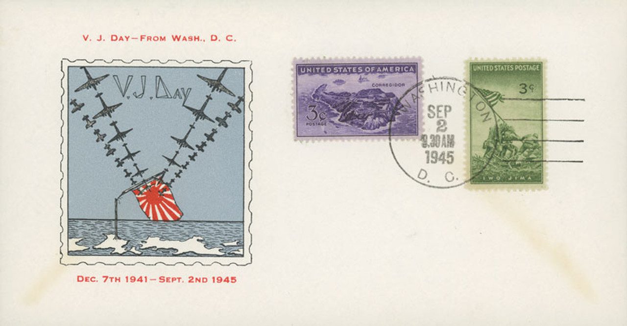 1945 V-J Day Commemorative Cover