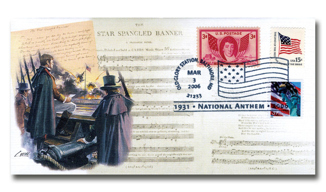 #571542A
2006 Star Spangled Present. Comm. Cover Only