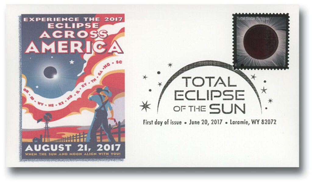 #5211 - 2017 First-Class Forever Stamp - Total Solar Eclipse Fleetwood First Day Cover