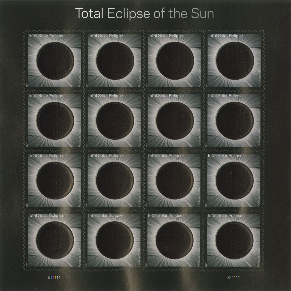 #5211
2017 First-Class Forever Stamp - Total Eclipse of the Sun