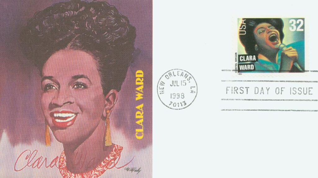 #3218 - 1998 32c Gospel Singers: Clara Ward Fleetwood First Day Cover