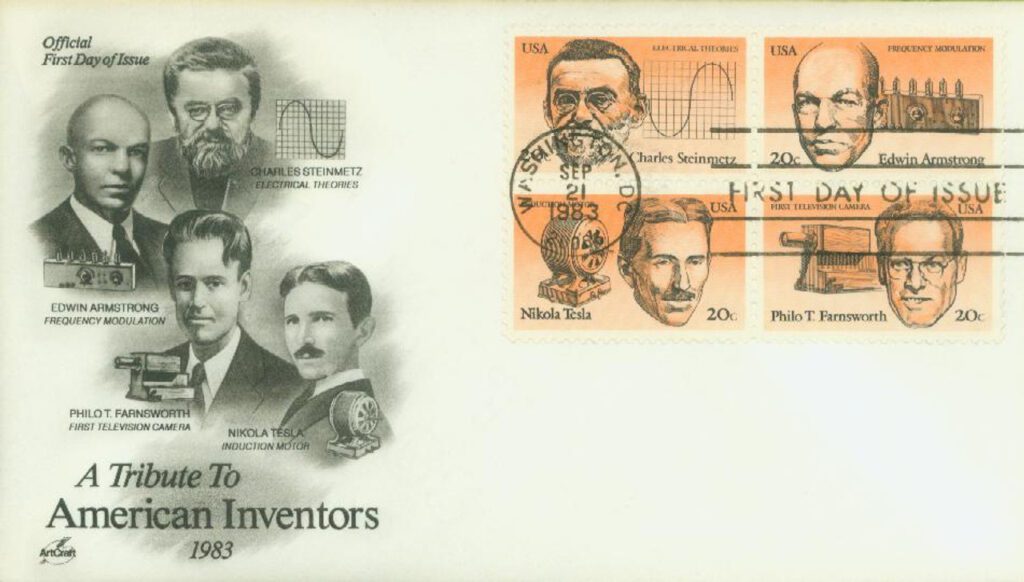 #2055-58 - 1983 20c American Inventors 