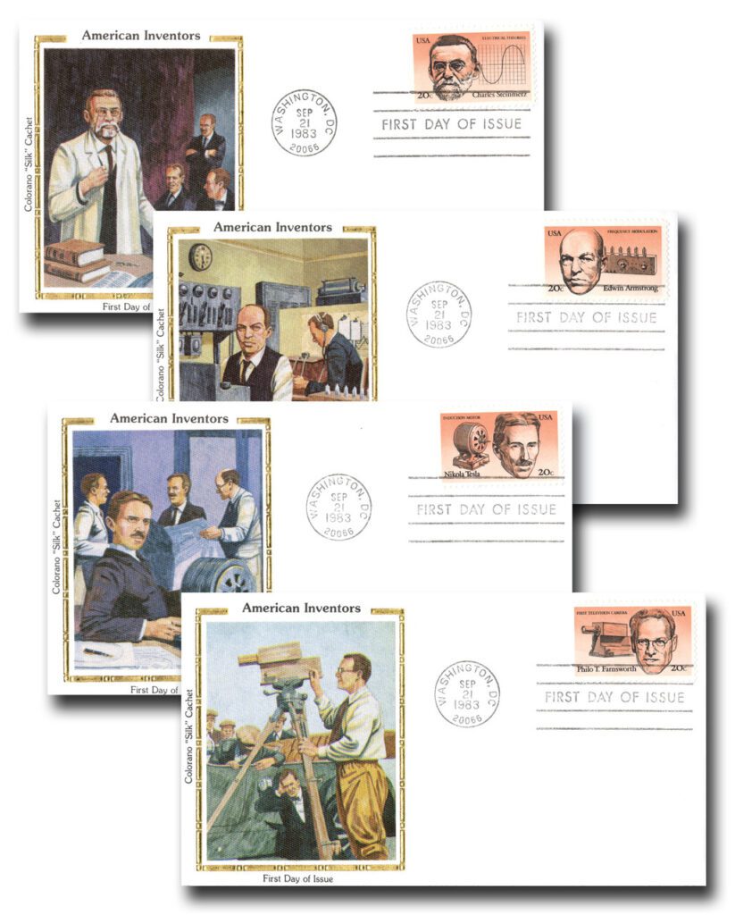 #2055-58 - 1983 20c American Inventors 