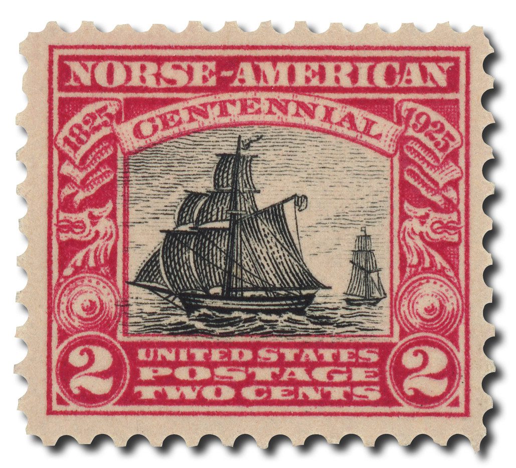 # 620 - 1925 2c Norse-American Centennial: Sloop Restaurationen