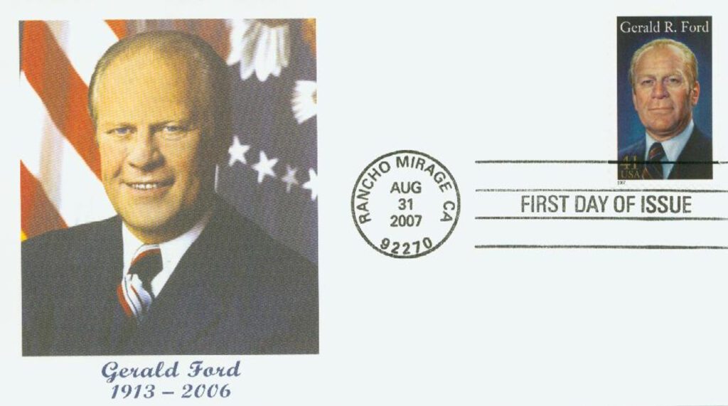 # 4199 - 2007 41c Gerald R. Ford Fleetwood First Day Cover
