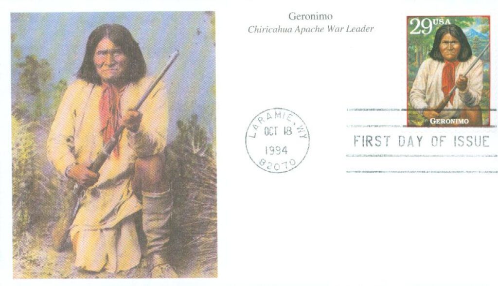 #2869m - 1994 29c Legends of the West: Geronimo Mystic First Day Cover
