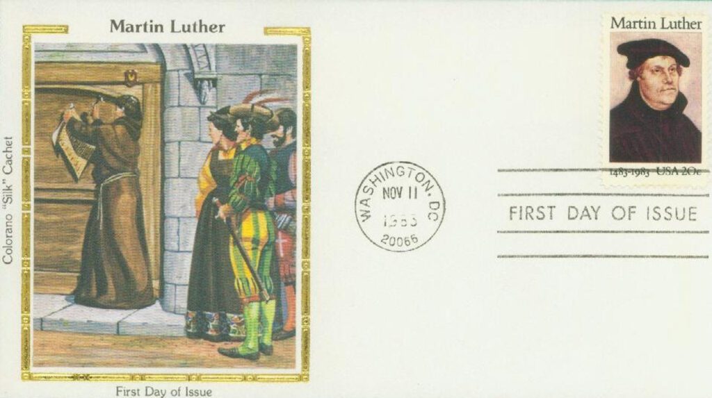 #2065 - 1983 20c Martin Luther Colorano Silk Cachet First Day Cover