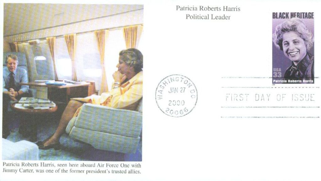 #3371 - 2000 33c Black Heritage: Patricia Roberts Harris Mystic First Day Cover