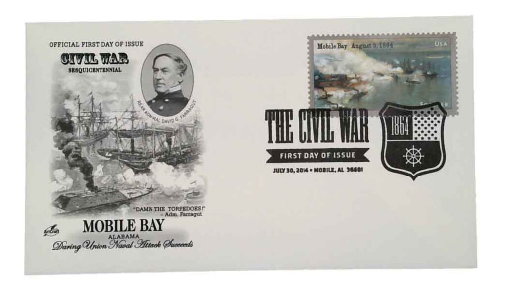 #4911 - 2014 First-Class Forever Stamp - The Civil War Sesquicentennial, 1864: The Battle of Mobile Bay Classic First Day Cover