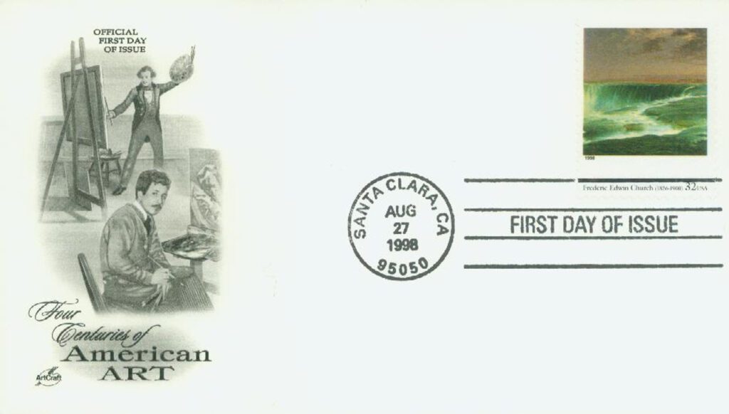 #3236n - 1998 32c Four Centuries of American Art: Frederic Edwin Church Classic First Day Cover
