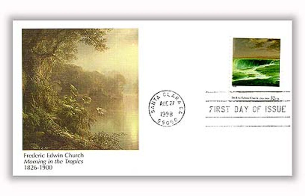 #3236n - 1998 32c Four Centuries of American Art: Frederic Edwin Church Fleetwood First Day Cover