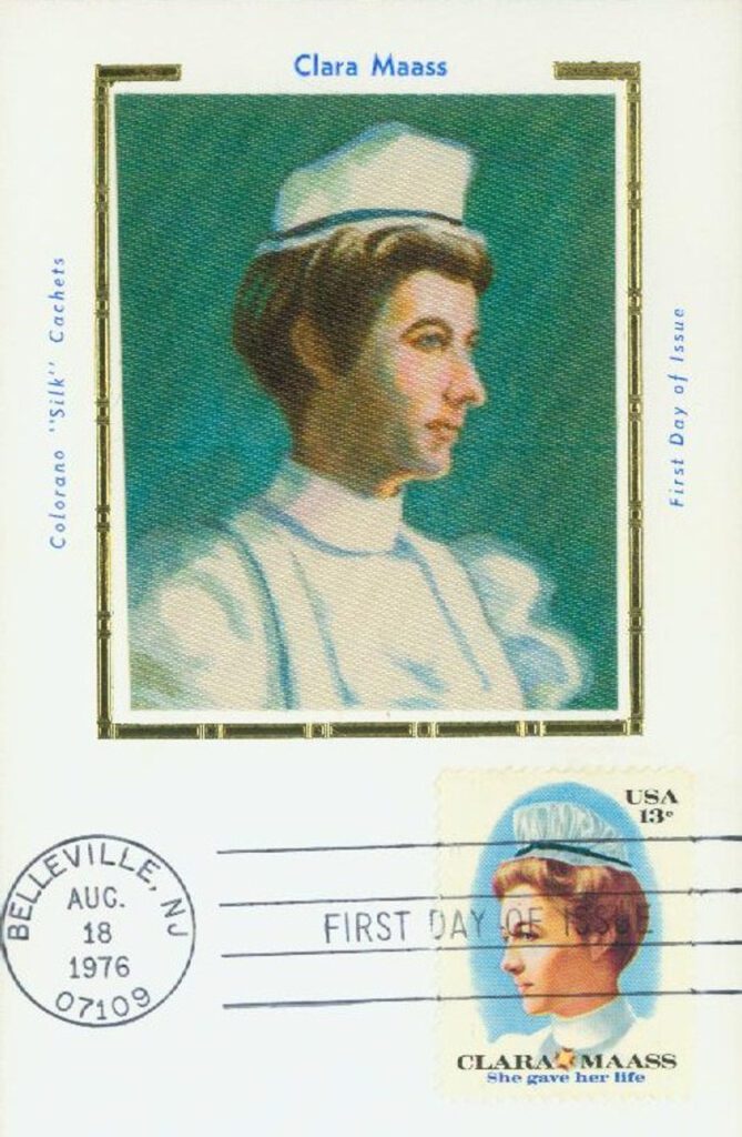 #1699 - 1976 13c Clara Maass Colorano Silk Cachet First Day Cover