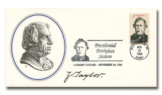 #81115A
1986 Birthplaces of Am.Pres.-Taylor Single