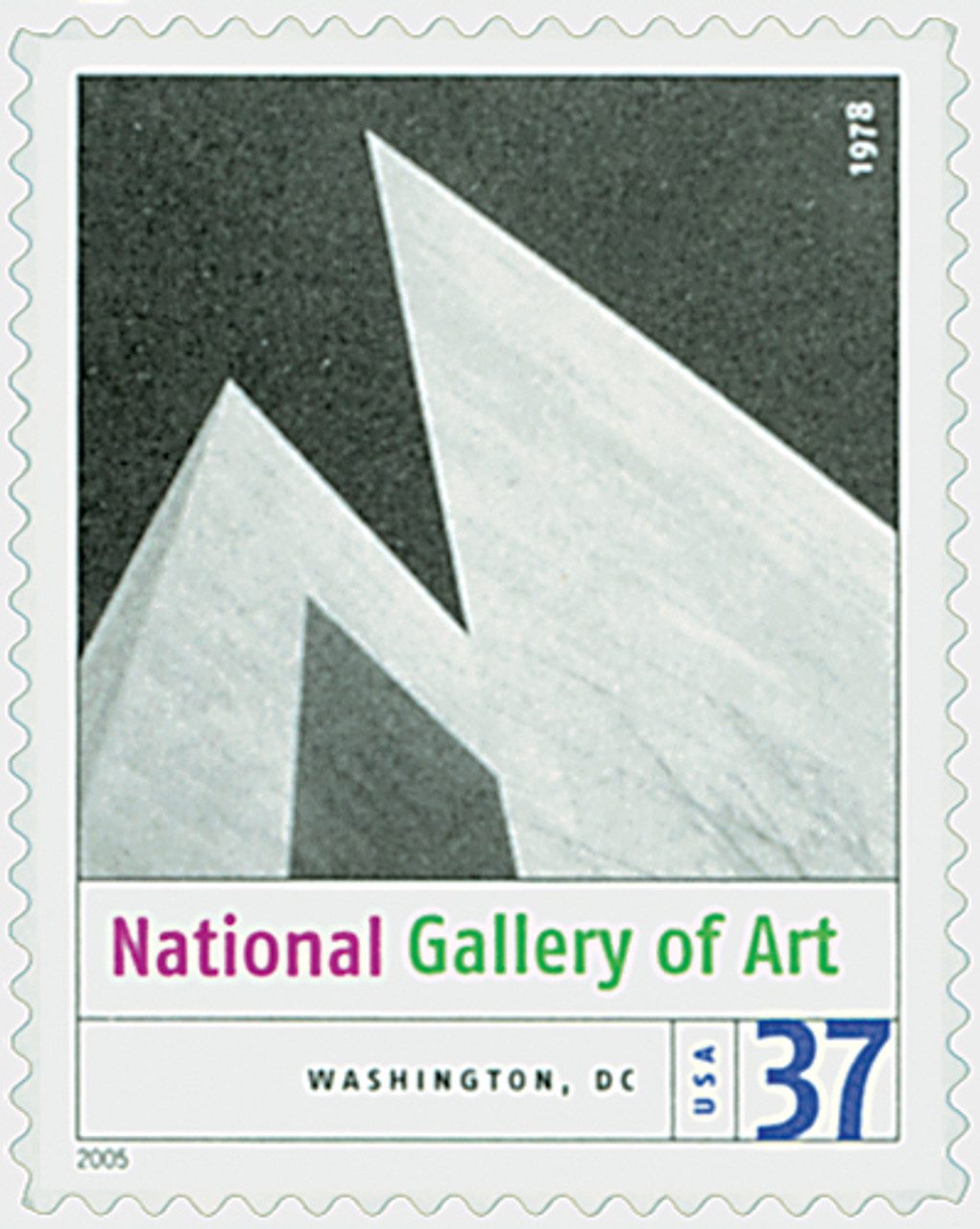 #3910g - 2005 37c Modern American Architecture: National Gallery of Art
