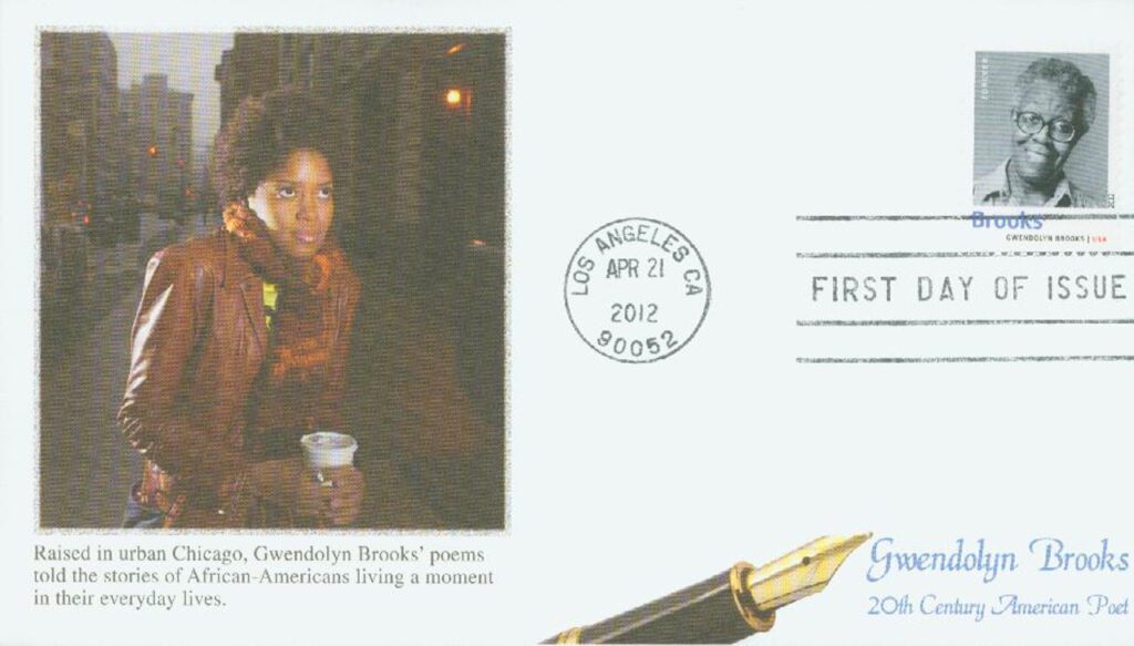 #4655 - 2012 First-Class Forever Stamp,20th Century American Poets: Gwendolyn Brooks Fleetwood First Day Cover