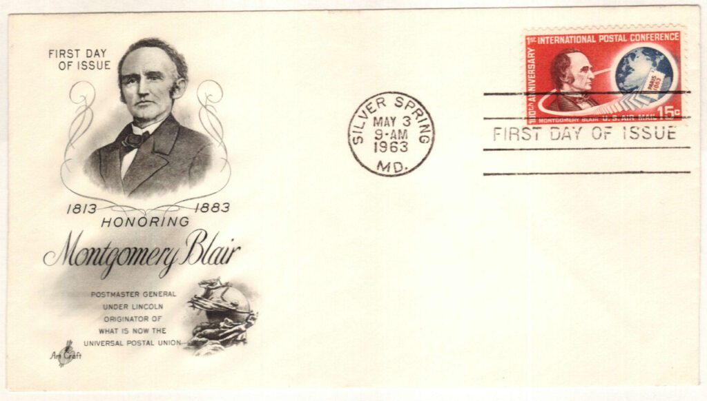 #C66 - 1963 15c 1st Internl Post Conf Classic First Day Cover