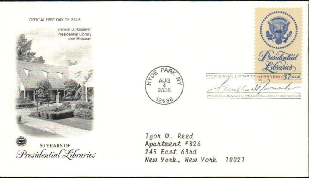 #3930 - 2005 37c Presidential Libraries Act Classic First Day Cover
