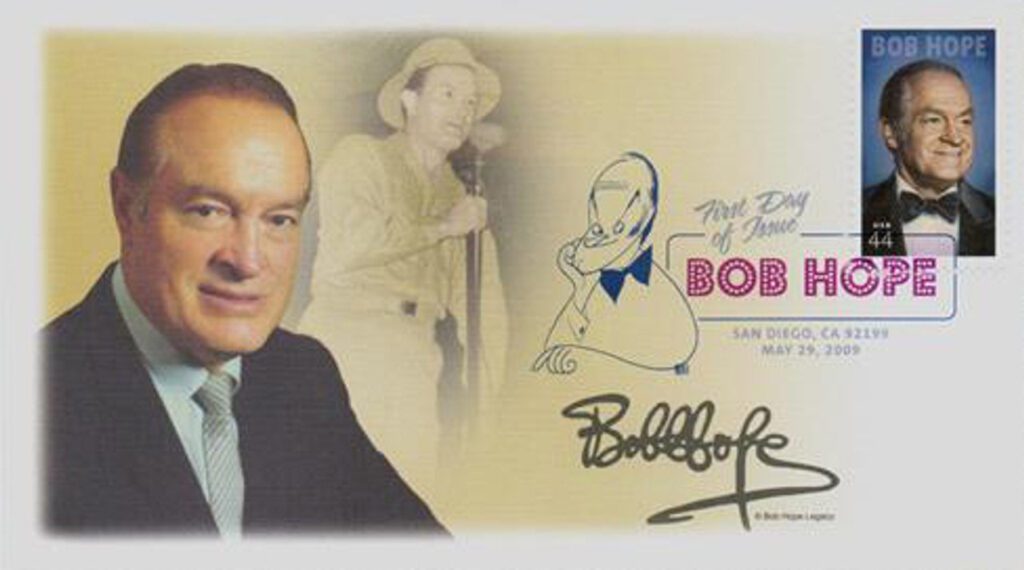#4406 - 2009 44c Bob Hope Fleetwood First Day Cover with Digital Color Cancel