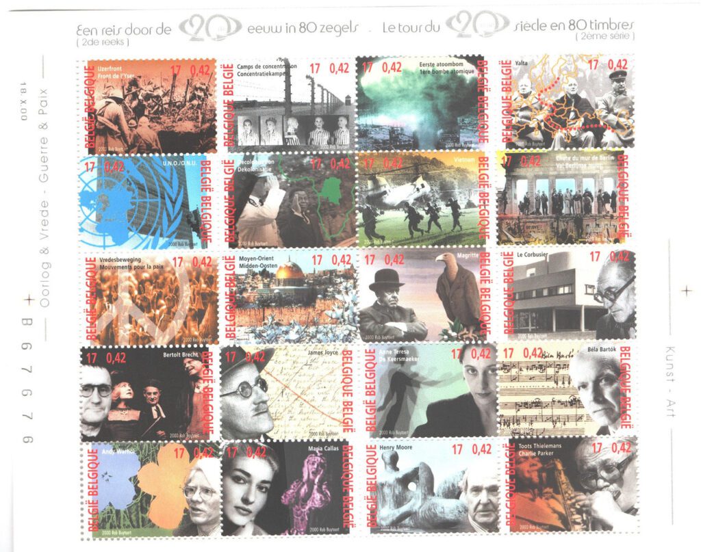 #1780 - 2000 Belgium