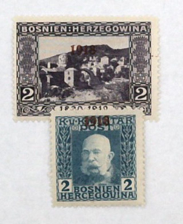 #126-27 - 1918 Bosnia & Herzegovina