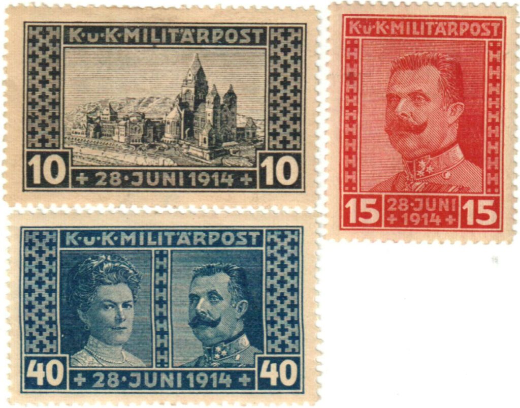#B13-15 - 1917 Bosnia & Herzegovina