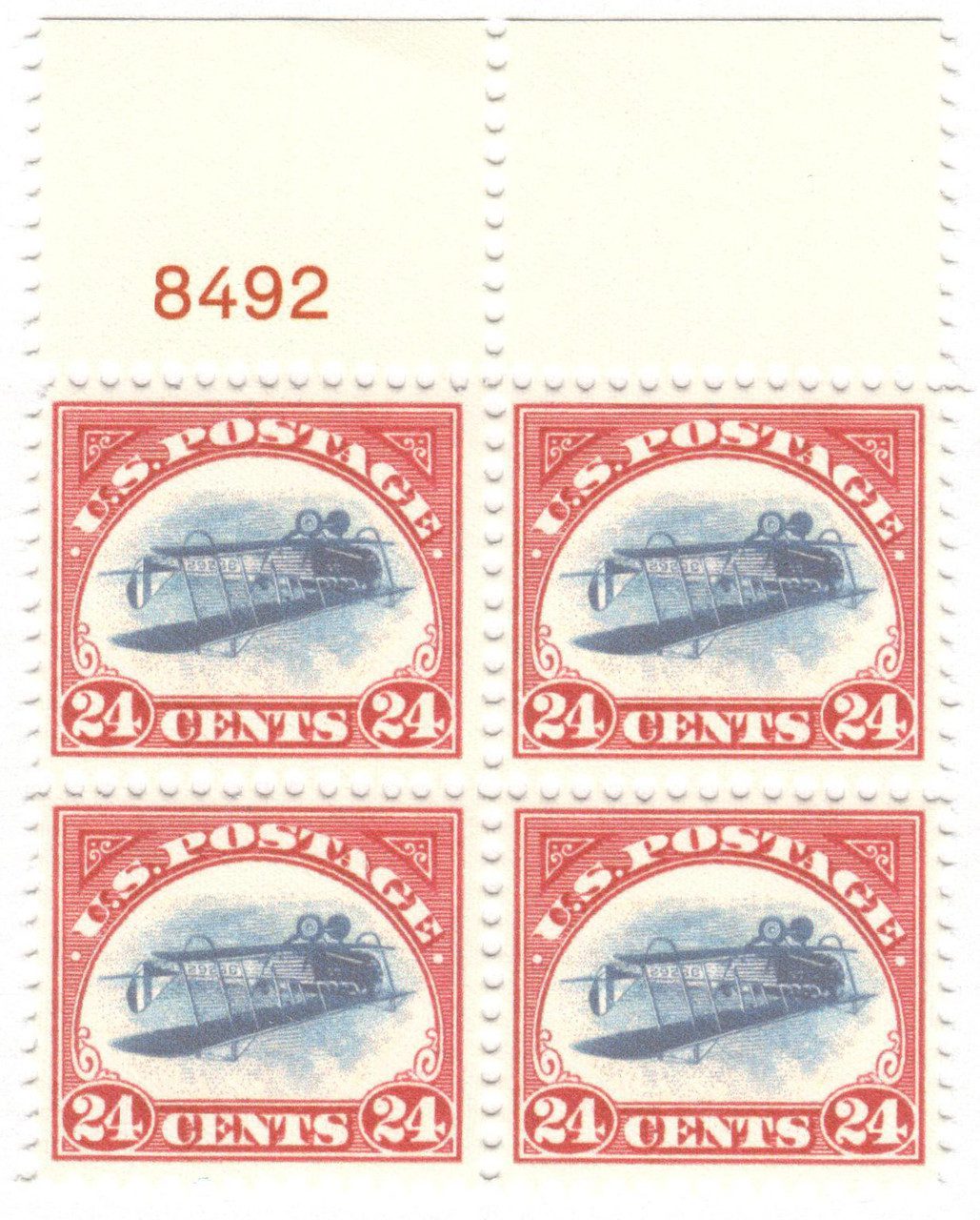#C3aRepro - 1918 24c Jenny Invert (C3a) Reproduction