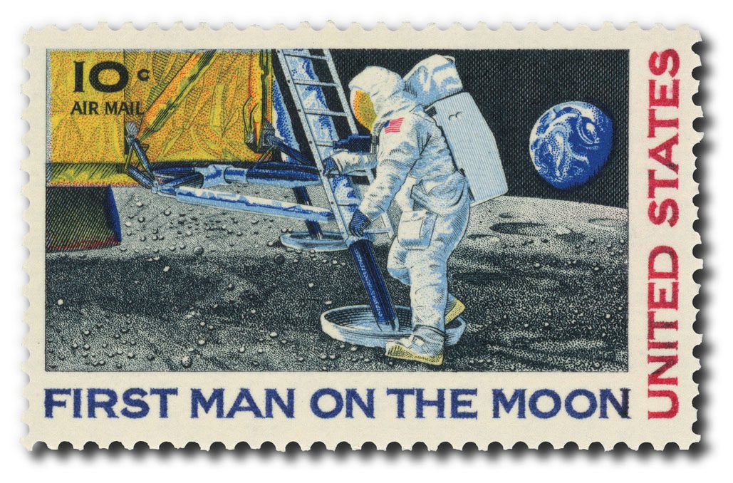 #C76
1969 10c First Man on the Moon