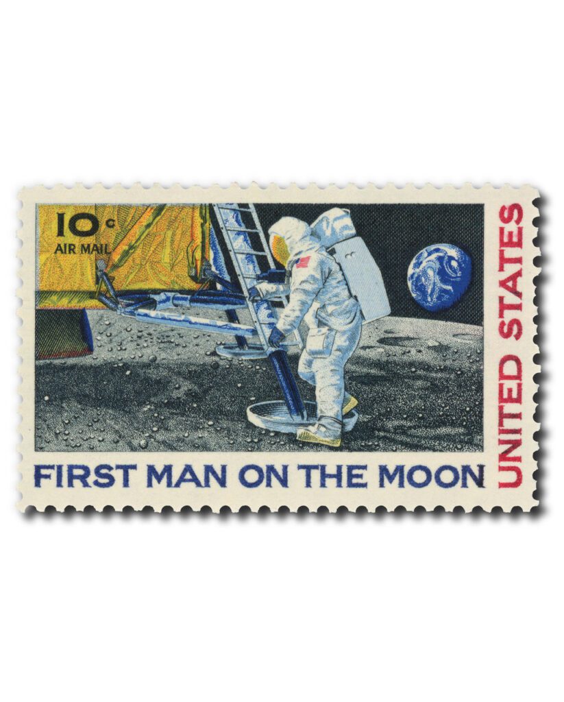#C76
1969 10c First Man on the Moon