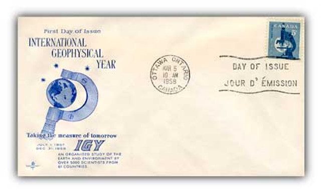 #6A376 - 1958 5c Int'l Geophysical Year