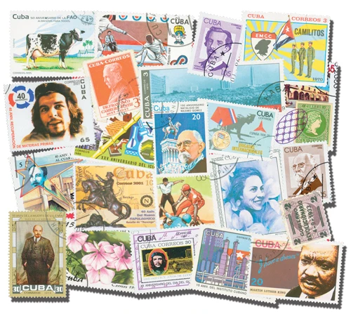 #M7370
1970-96 Cuba Collection, Used, 725 Stamps