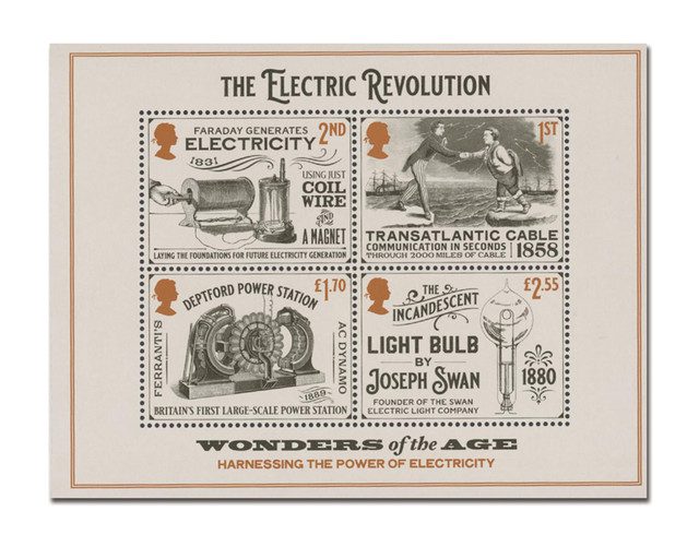#MFN195 - 2021 The Electric Revolution, Mint Souvenir Sheet, Great Britain