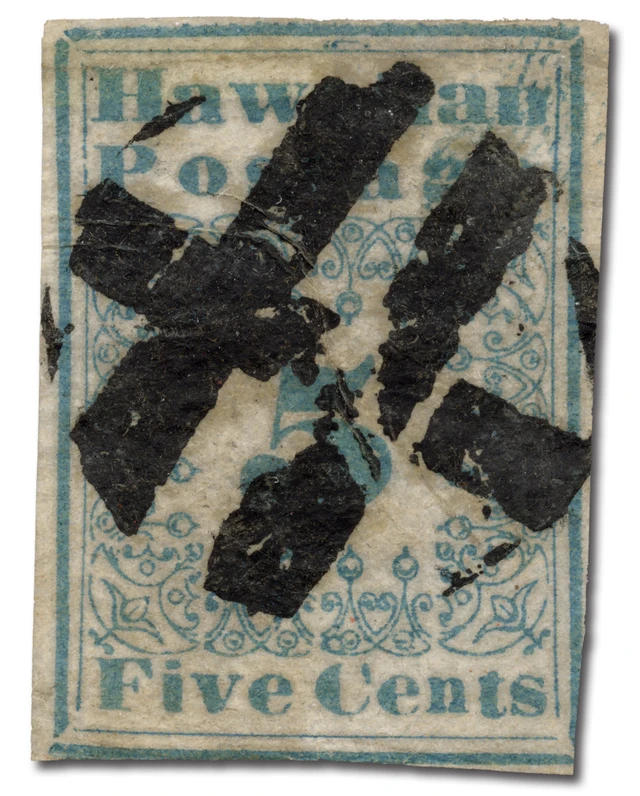 2002 37c Hawaii Scott 1 (2c of 1851)