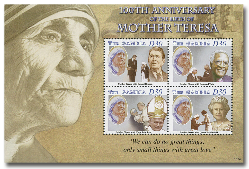 #M10698
2010 Gambia Mother Teresa
