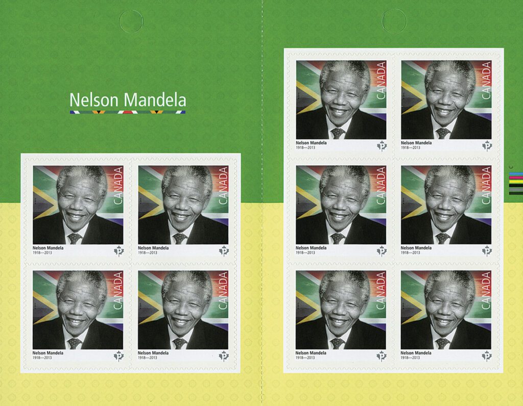 #M11514 - 2015 P Nelson Mandela booklet of 10