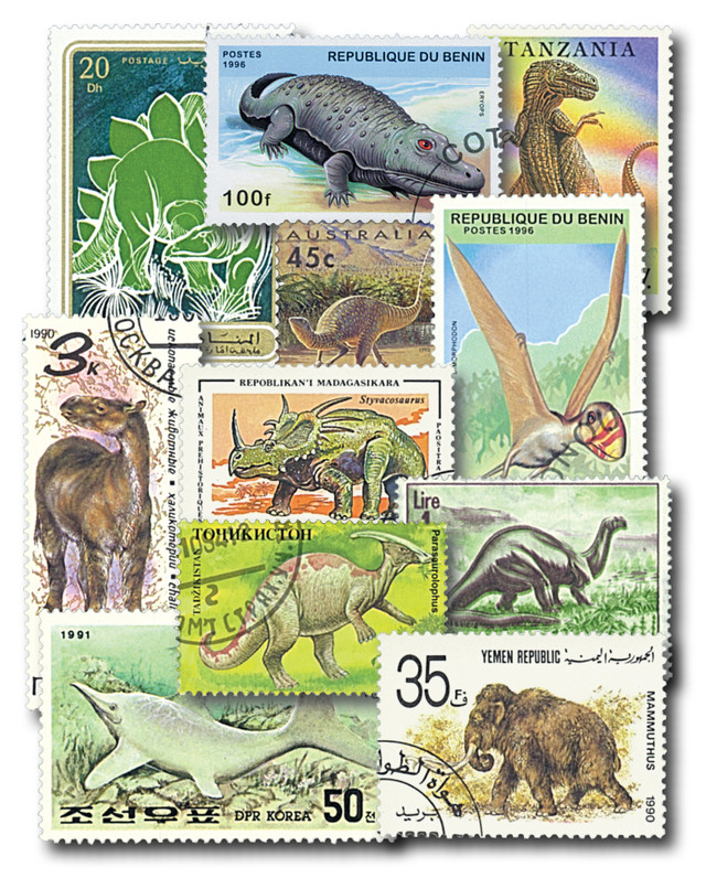 #M5086
Prehistoric Animals, set of 200, used