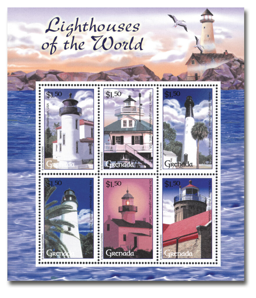 M7794
Grenada $1.50 Lighthouses of USA Shlt 6