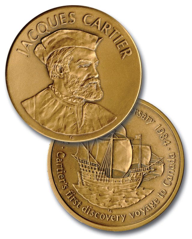 #MCN173 - 1534-1984 450th Anniversary Jacques Cartier Medal