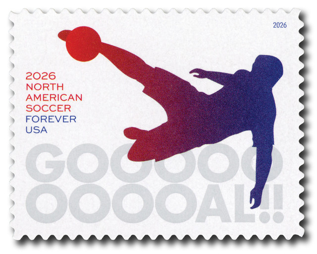 #NW2625 2026 First-Class Forever Stamp - North American Soccer
