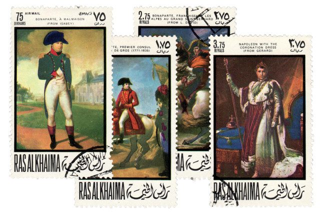 #296-99 - 1969 Ras Al Khaima - Bicentennial of Birth of Napoleon Bonaparte, Complete Set of 4