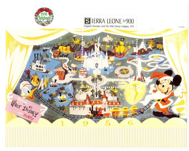 #MDS427A - Sierra Leone 1991 Magic Kingdom, S/S