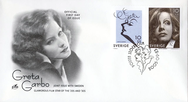 #AC45
2005 Sweden #2517 - Greta Garbo