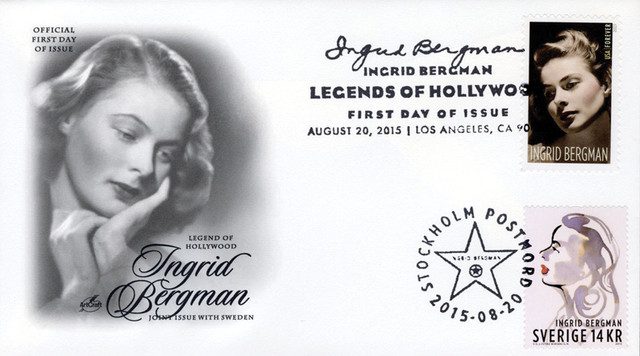 Sweden AC48 - 2005 Joint Issue - US and Sweden - Ingrid Bergman