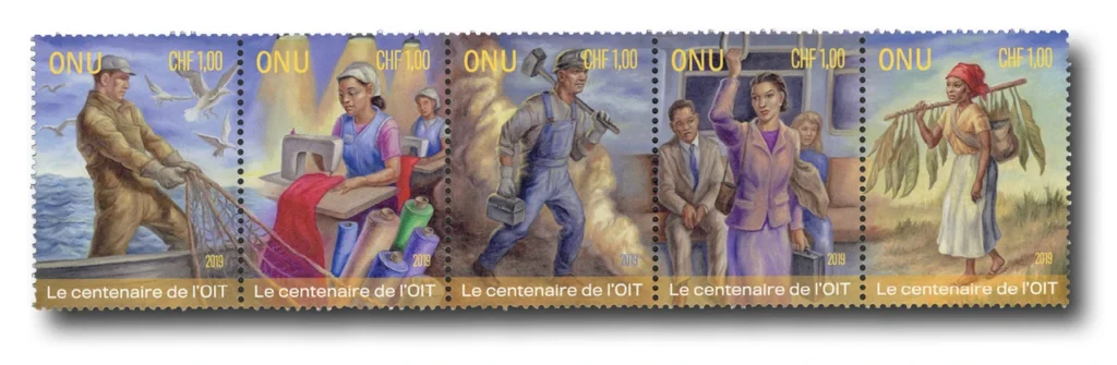 #UNG668-72
2019 1,00 Int'l Labor Organization