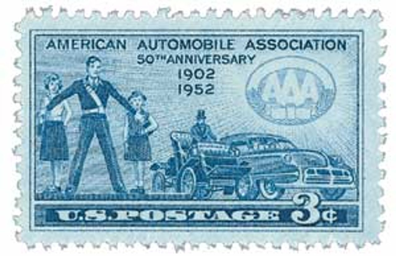 # 1007 - 1952 3¢ A.A.A.