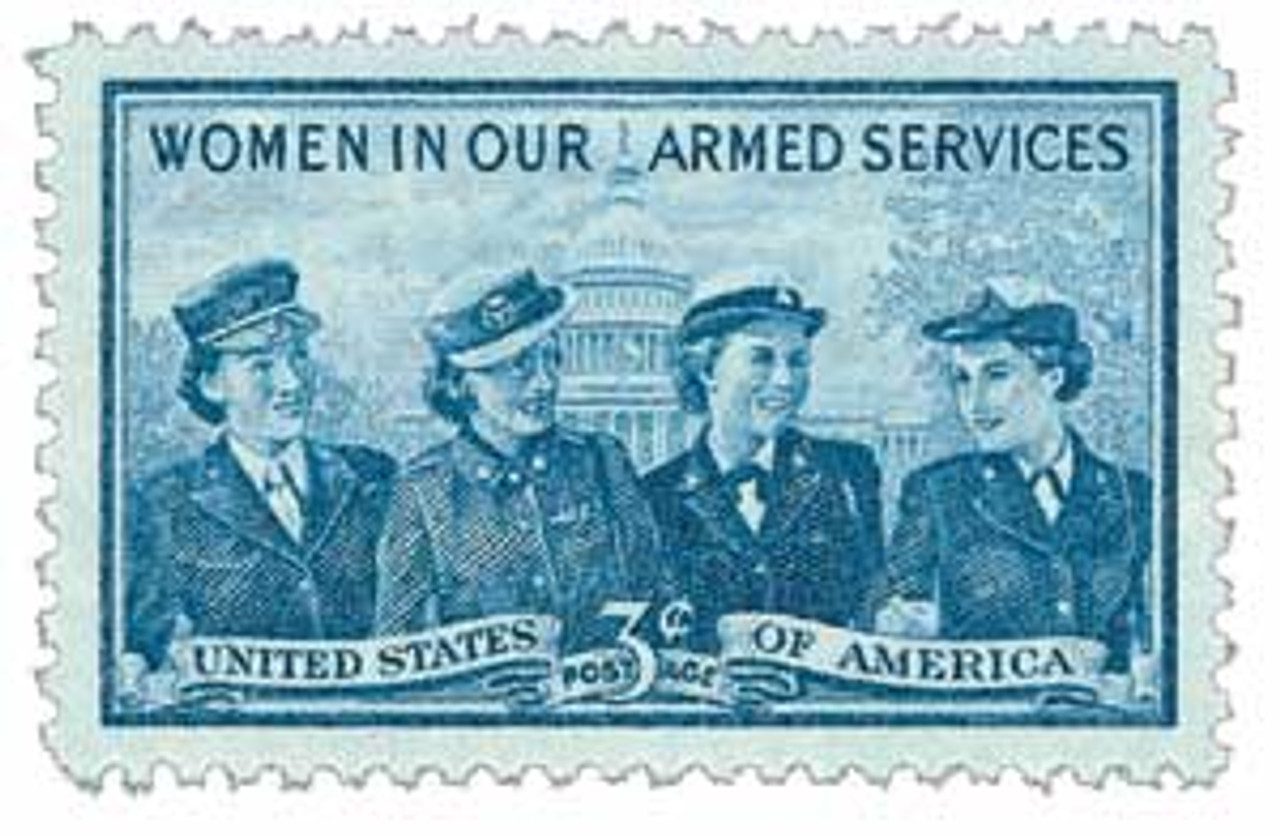 1952 3¢ Service Women Stamp